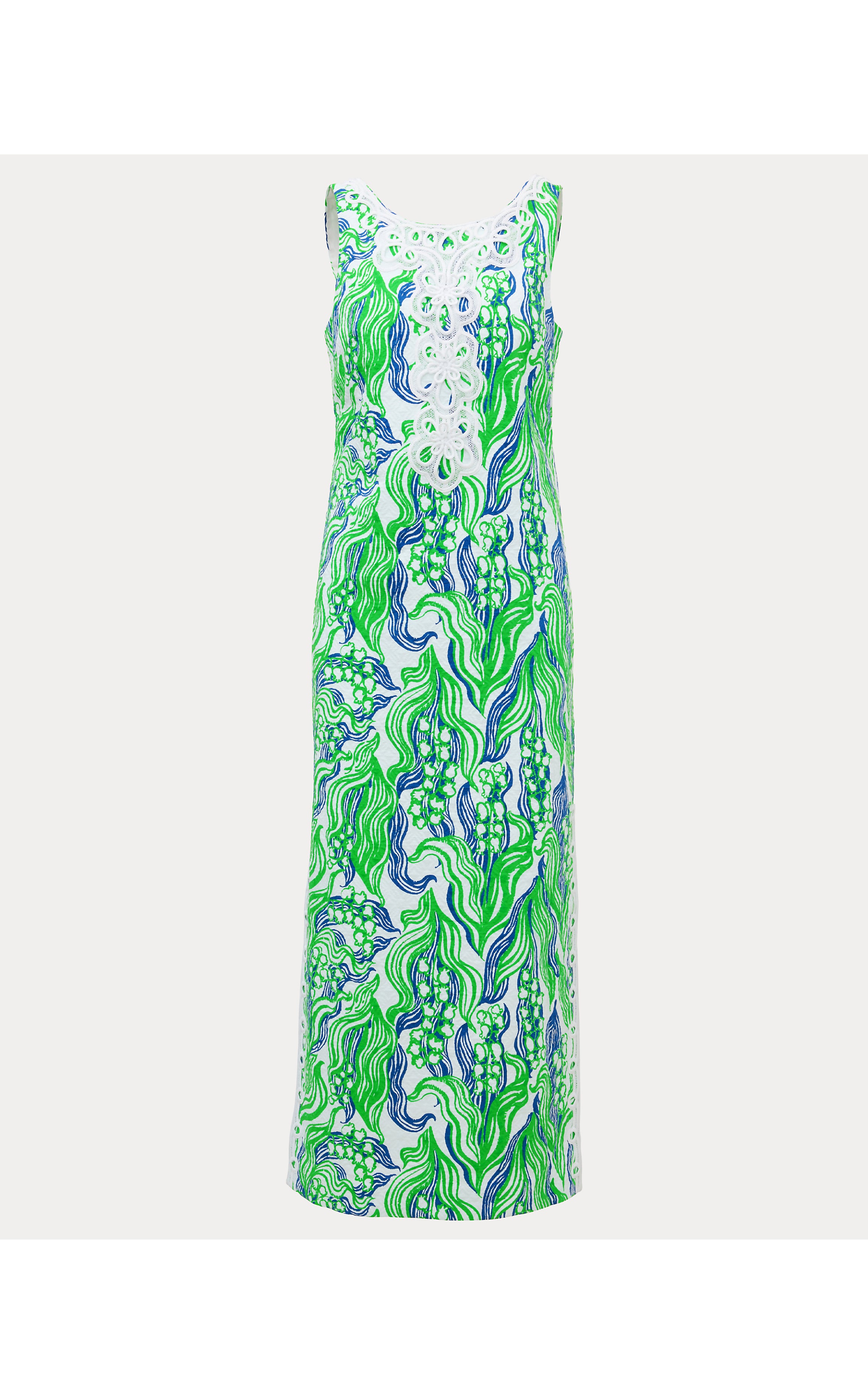 Lilly Pulitzer Marleigh Maxi Shift Dress - Putting Green Lilly Of The Valley Lilly Pulitzer Marleigh Maxi Shift Dress - Putting Green Lilly Of The Valley