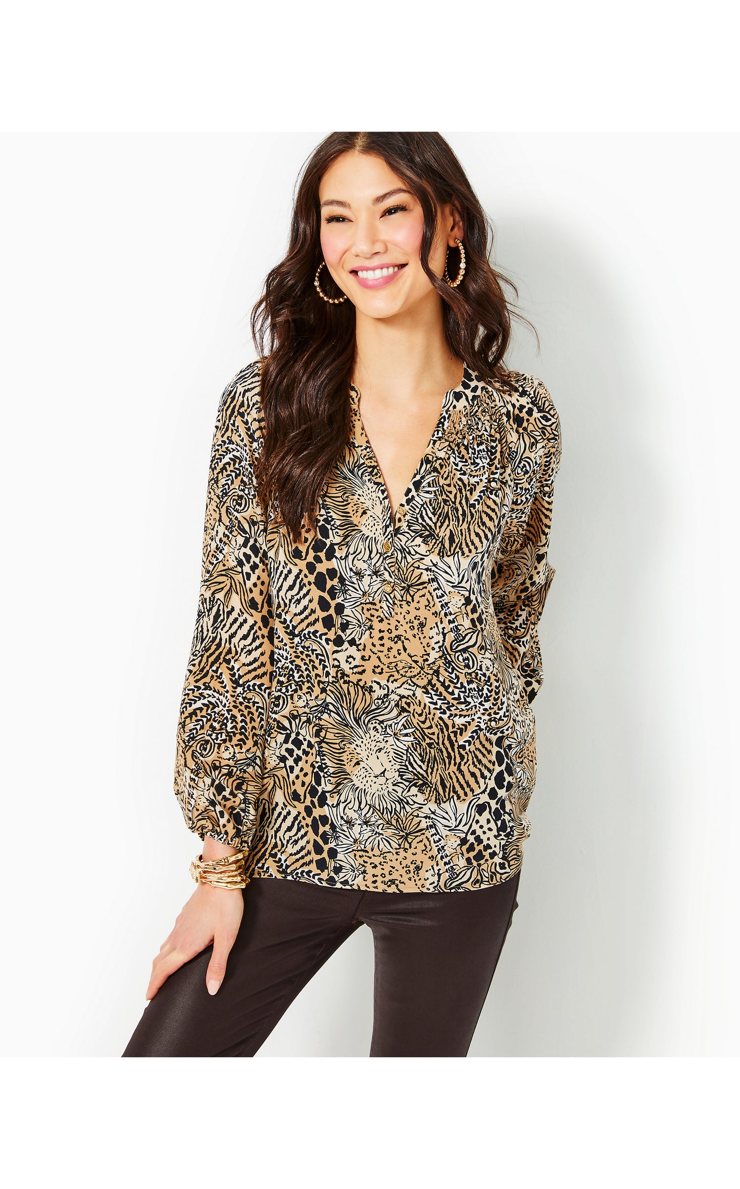 Elsa Silk Top