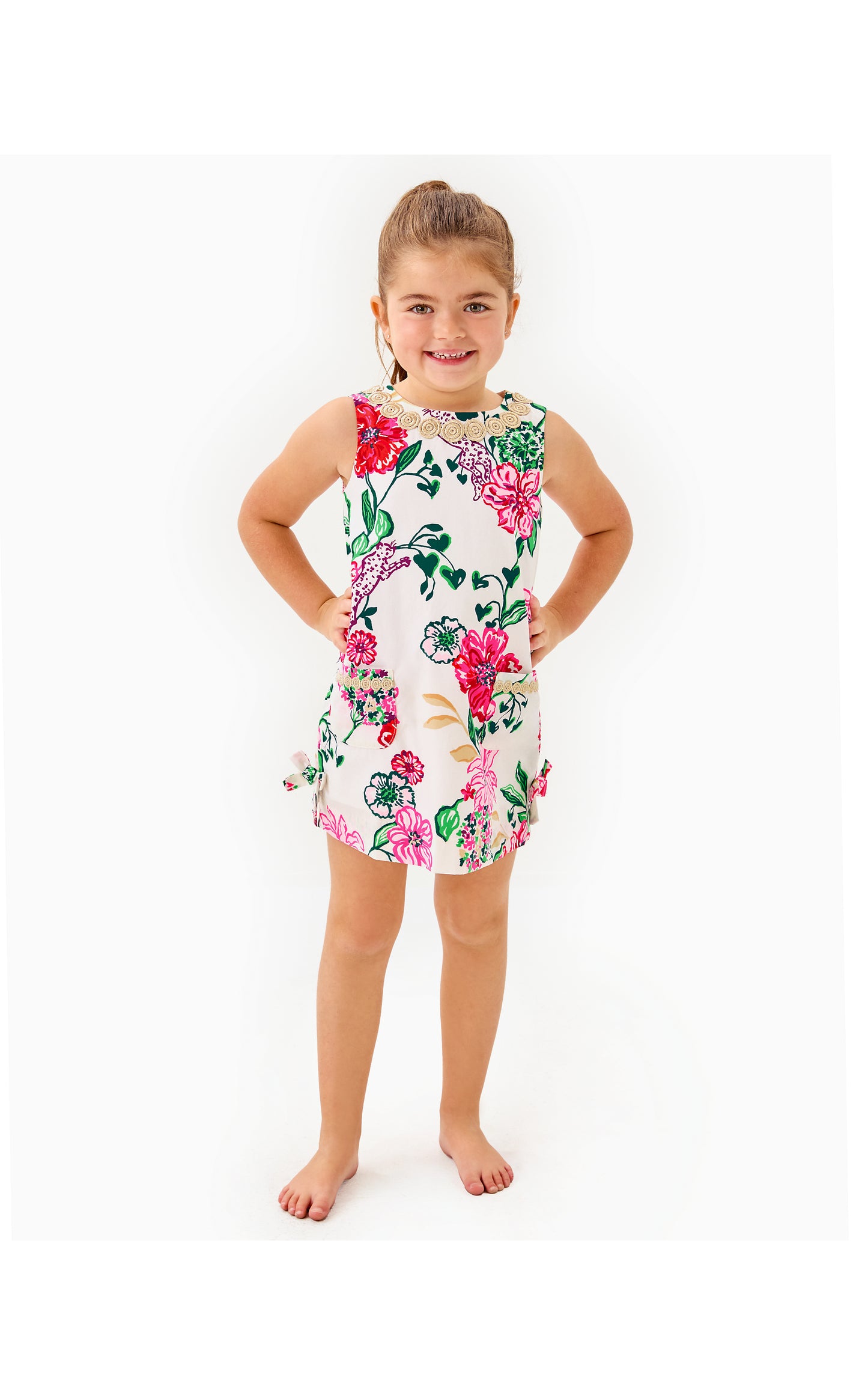 Girls Little Lilly Classic Shift Dress