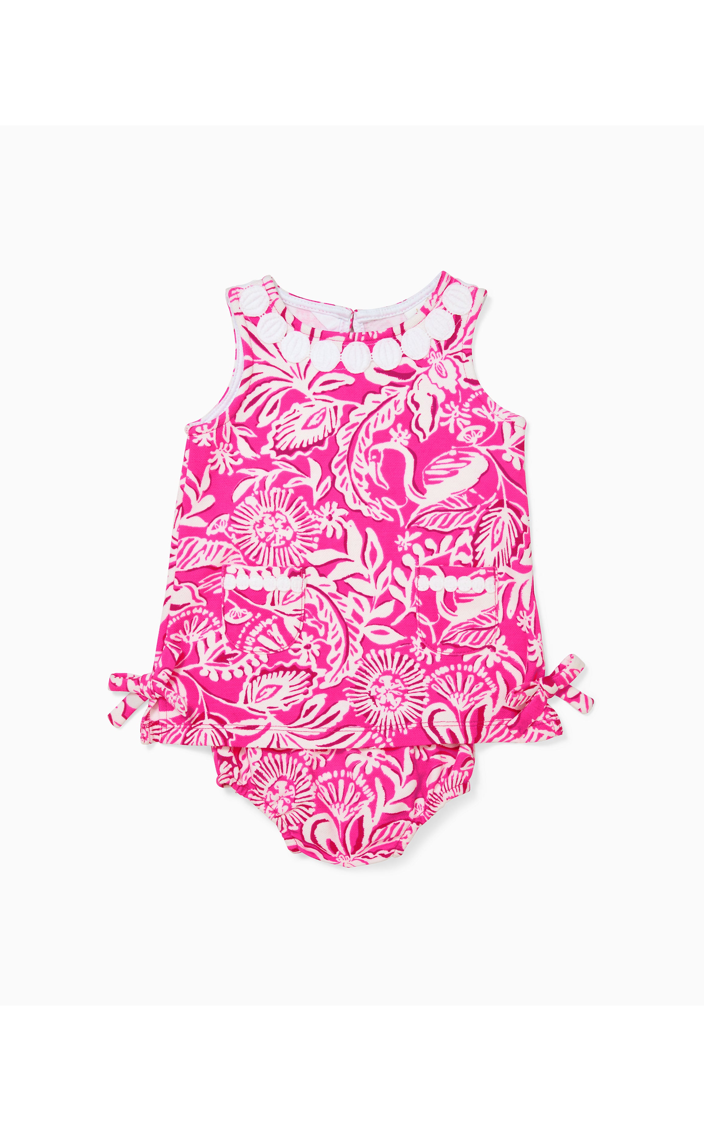 Baby Lilly Knit Shift Dress Anchored In Pink A Lilly Pulitzer Signature Store