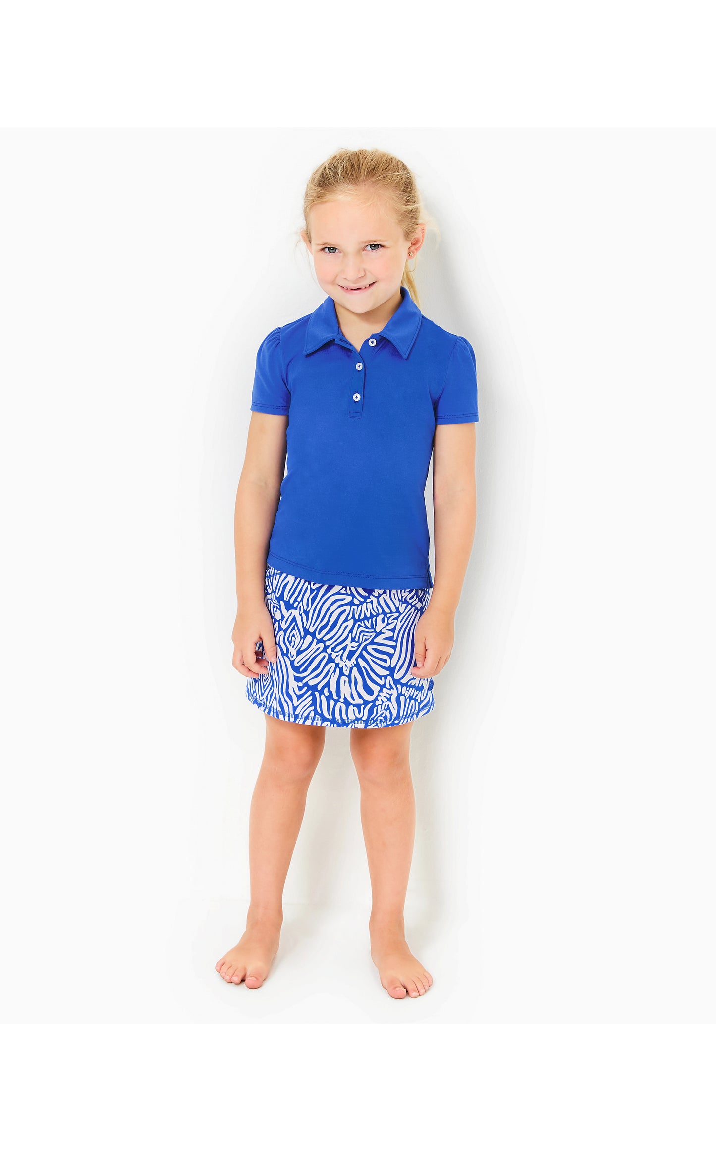 Luxletic Girls Mini Frida Polo