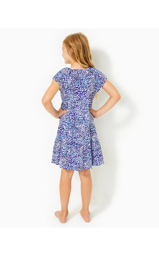 Load image into Gallery viewer, Girls Mini Kawai Tiered Dress
