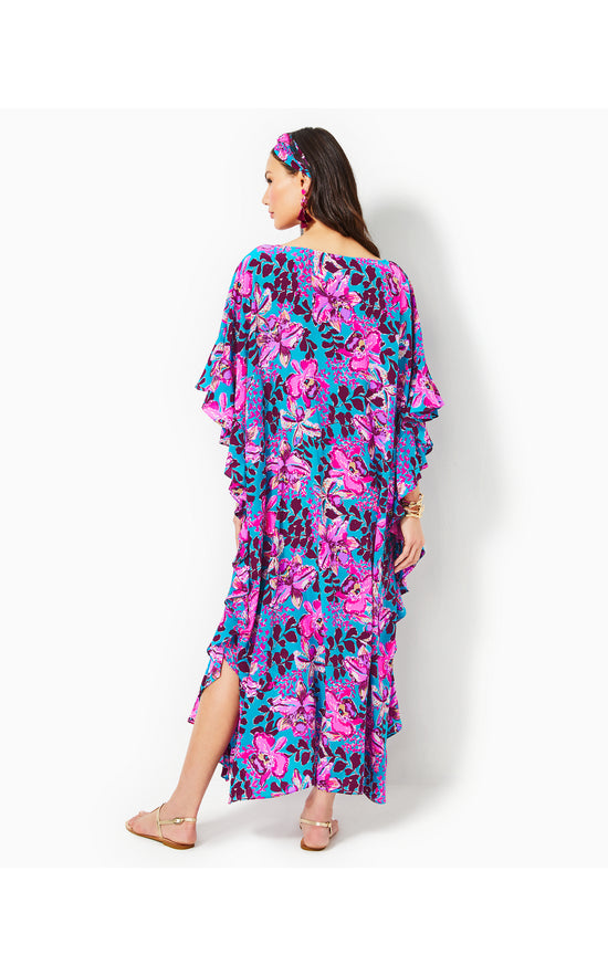 Monnae Silk Maxi Caftan