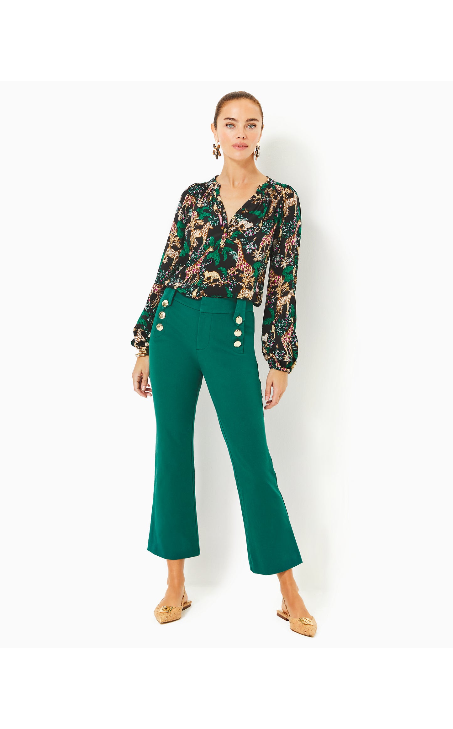 27" Parrish Crop Flare Pant