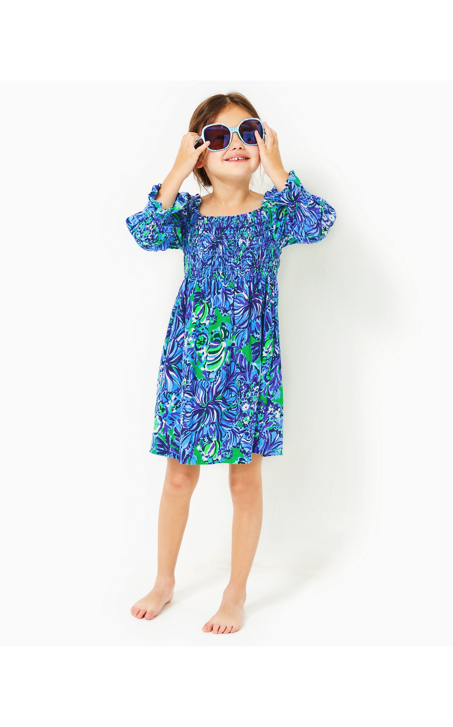 Load image into Gallery viewer, Girls Mini Beyonca Cotton Dress

