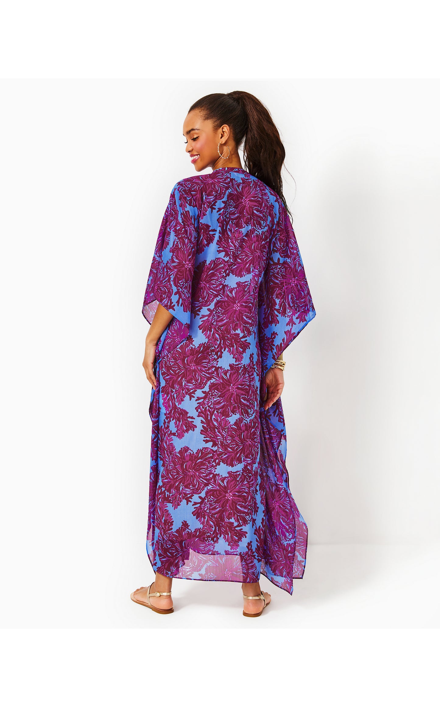Julieta Embellished Maxi Caftan