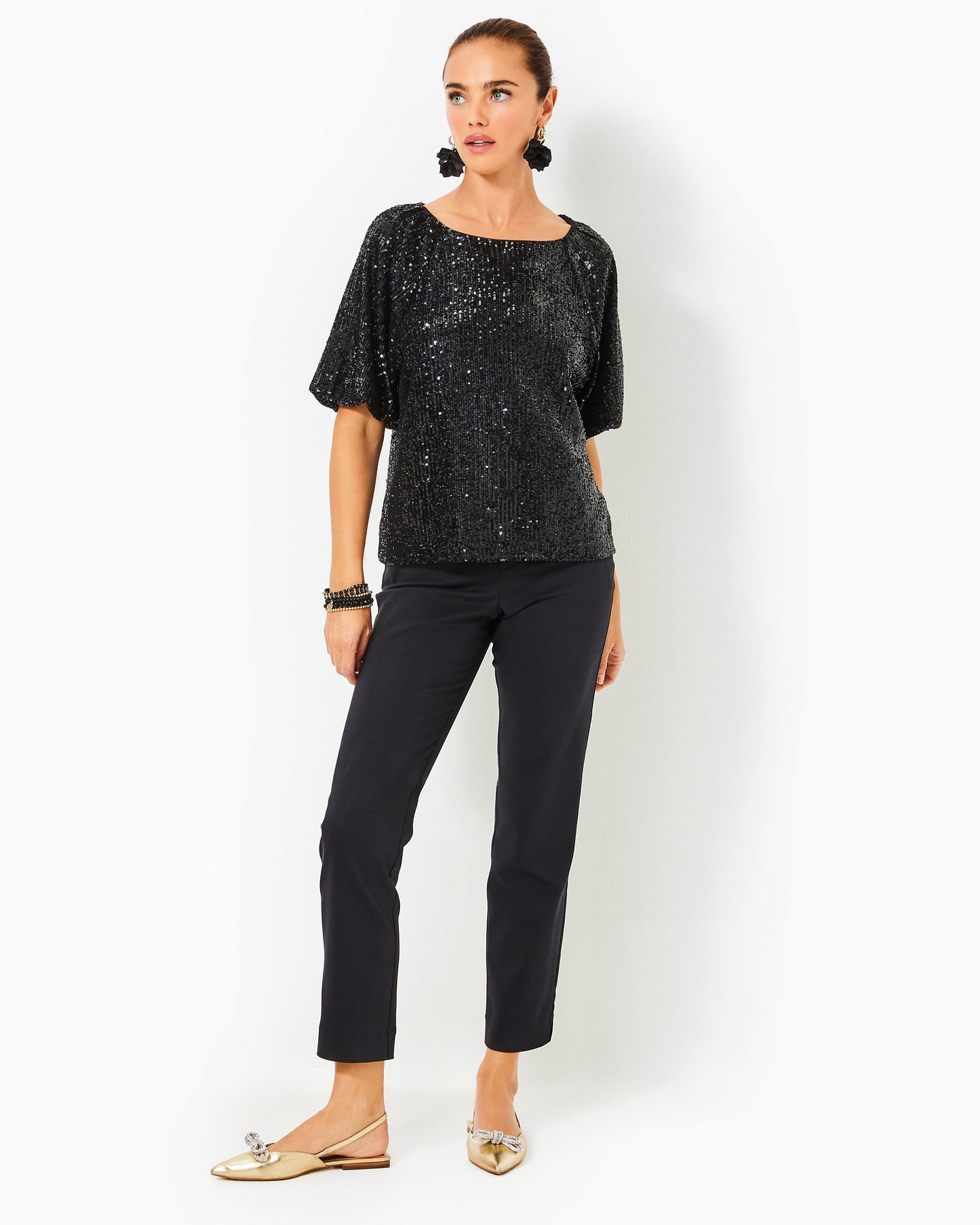 Cressida Sequin Knit Top