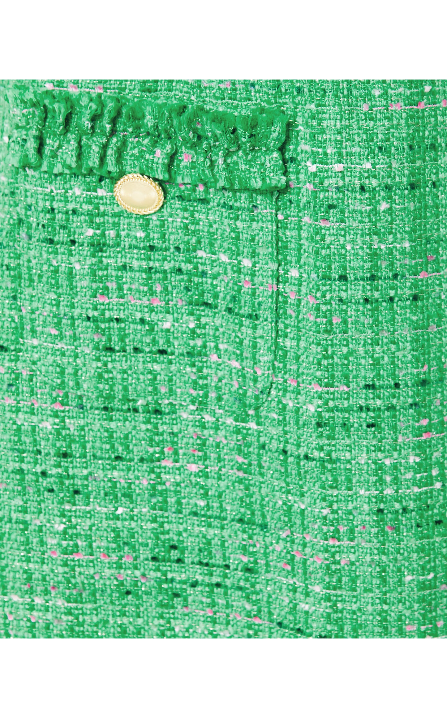 Ryner Short Sleeve Boucle Tweed Shift Dress