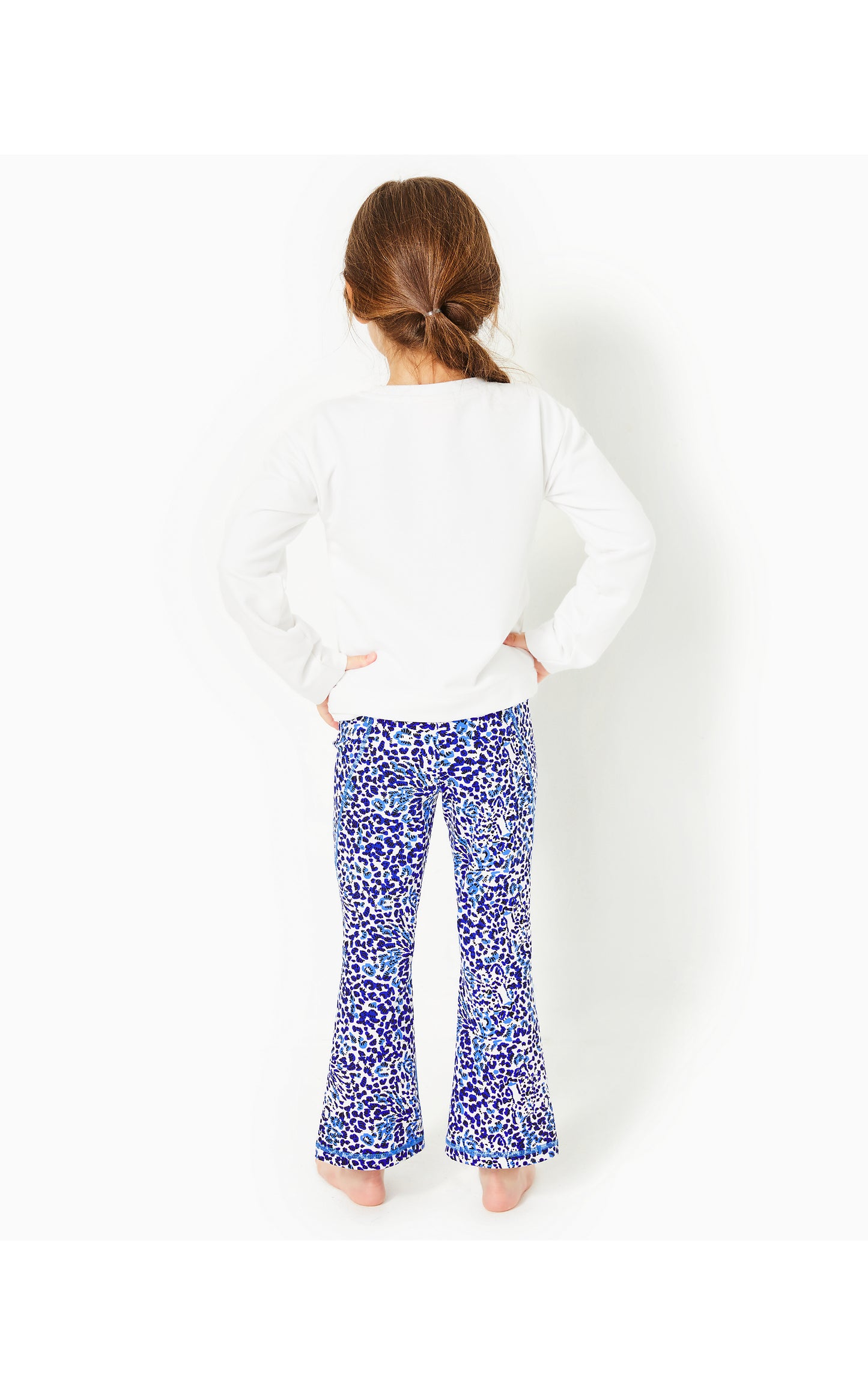 UPF 50+ Luxletic Girls Mini Carpe Vita Flare Legging