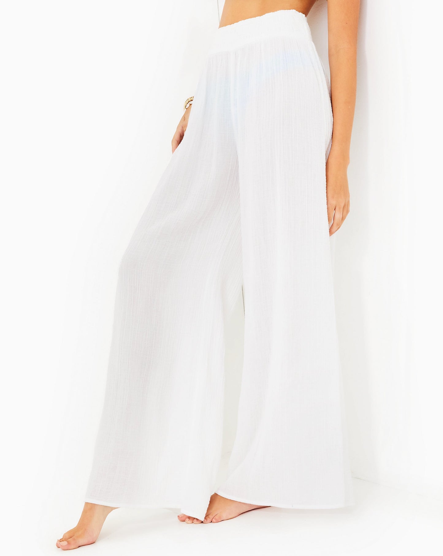 Load image into Gallery viewer, 30&amp;quot; Enzo Cotton Cover-Up Pant
