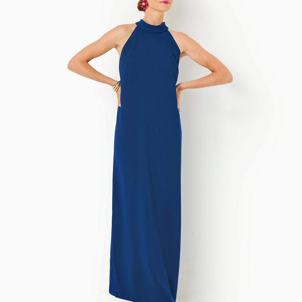 Alaric Halter Maxi Dress