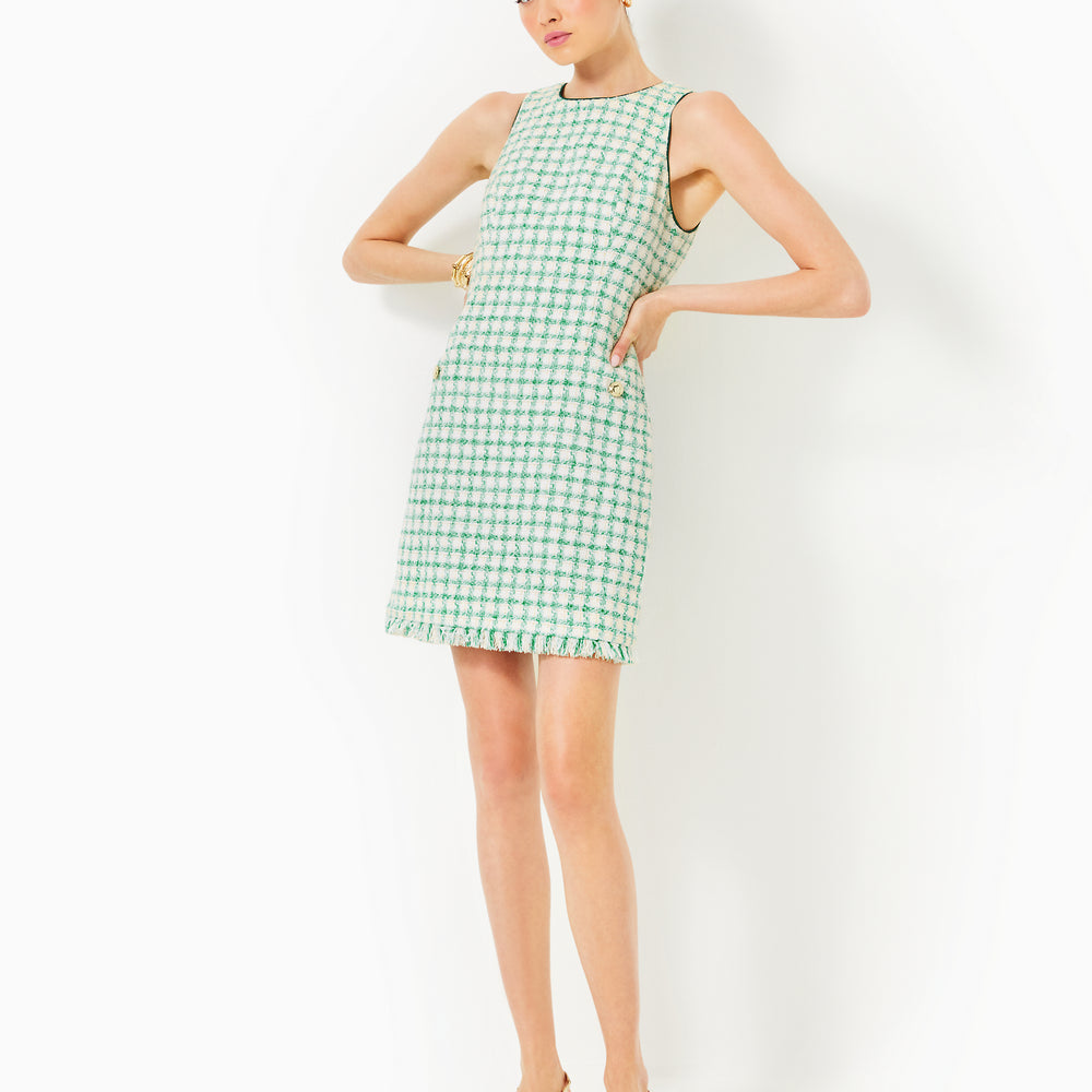 Augustus Boucle Shift Dress