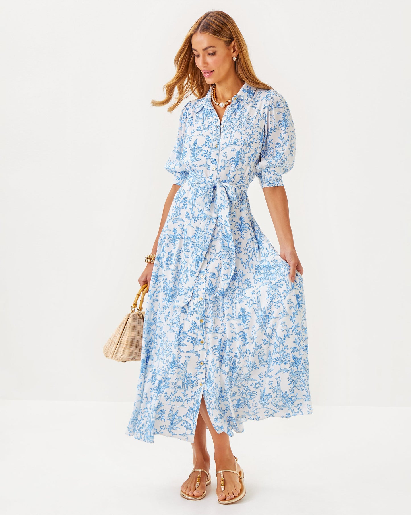 Larkyn Midi Shirtdress