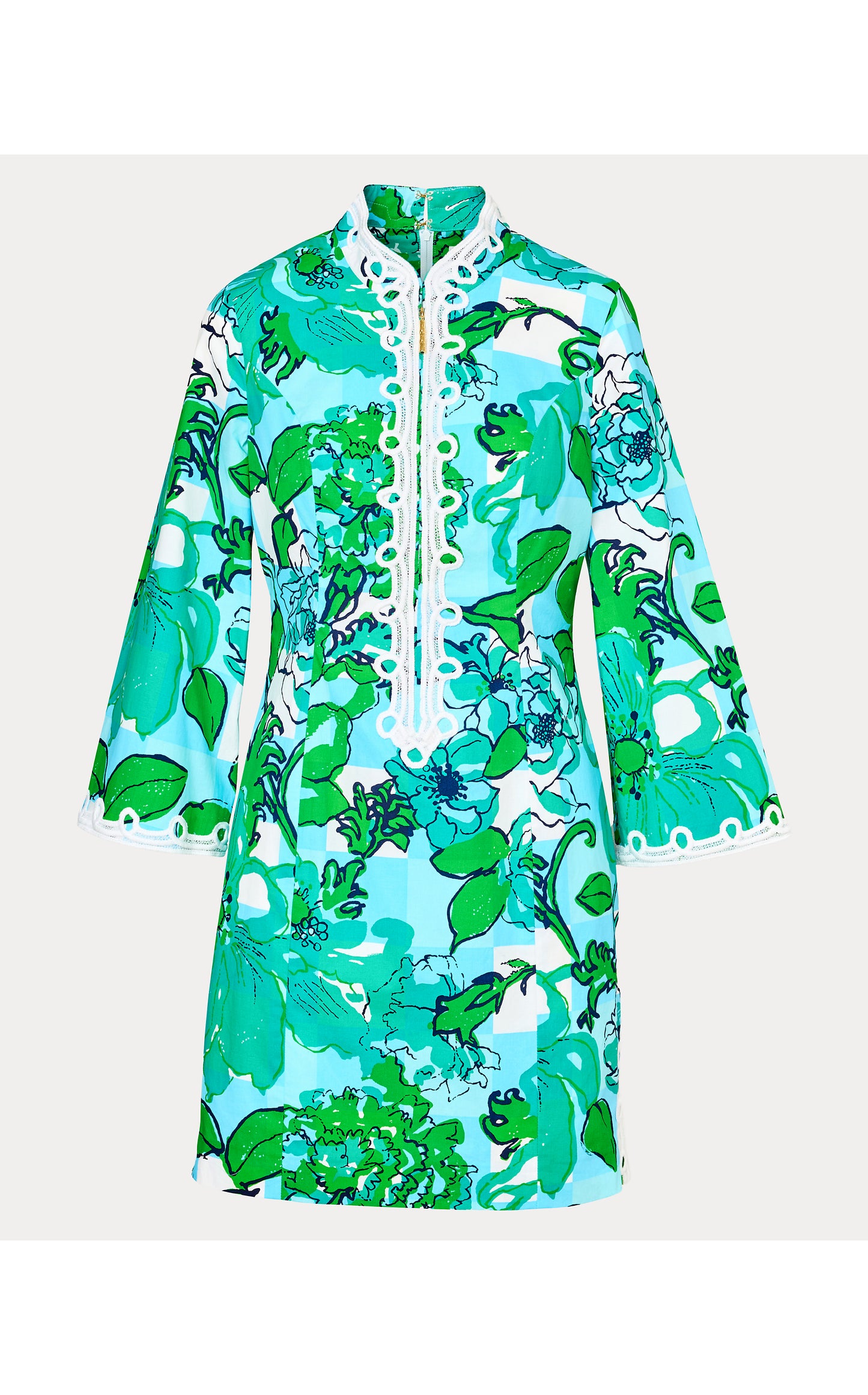 Shealyn 3/4 Sleeve Cotton Dress